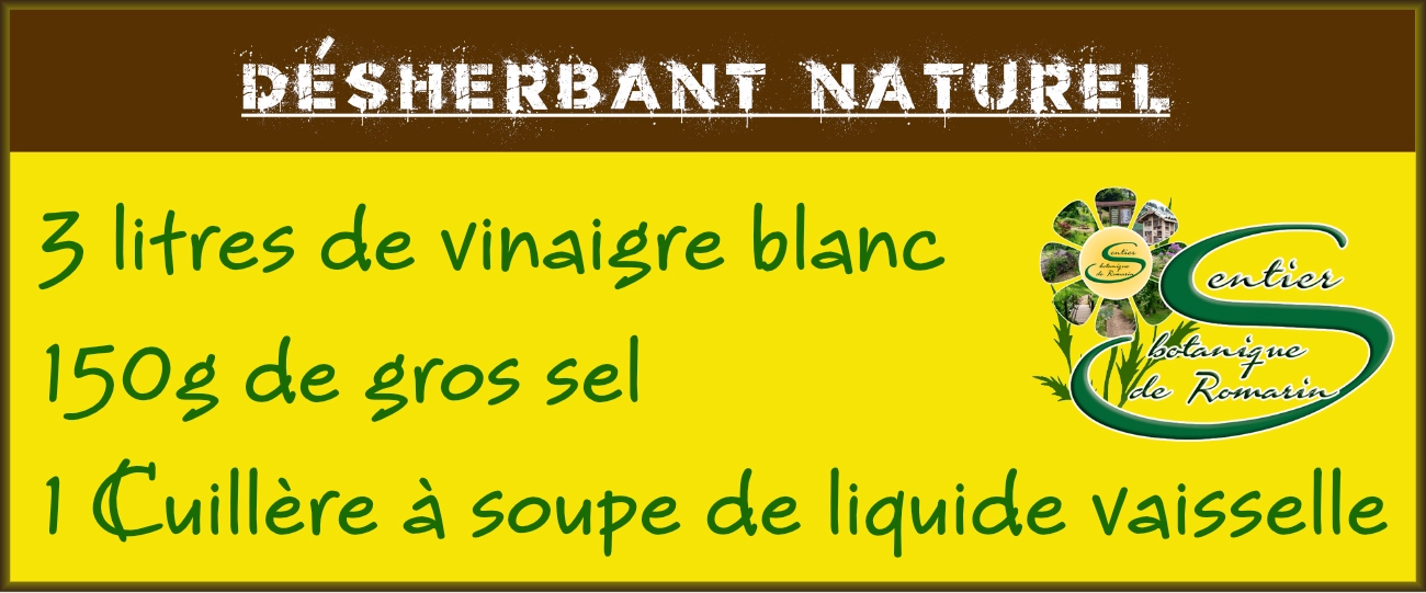 Désherbant naturel Désherbant naturel